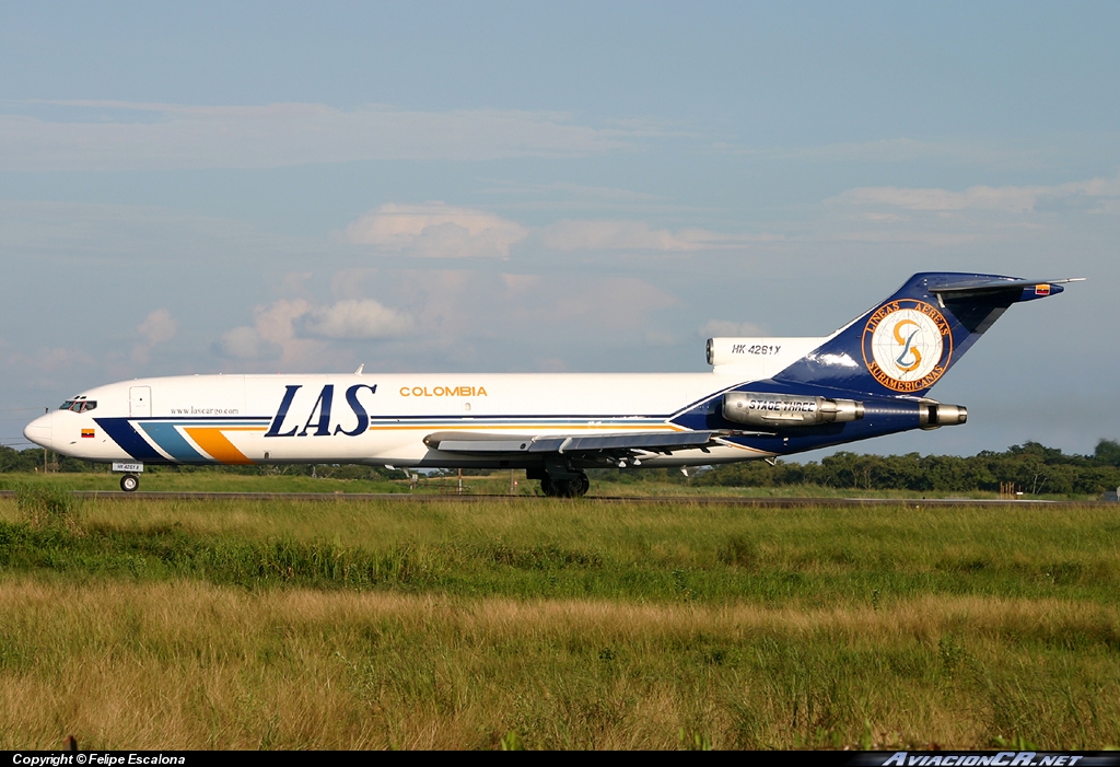 HK-4261X - Boeing 727-251(Adv)(F) - Lineas Aereas Suramericanas