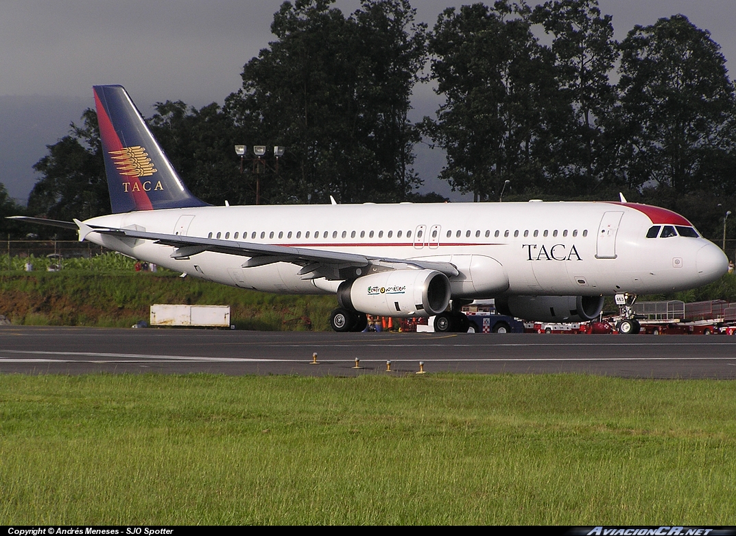 N463TA - Airbus A320-233 - TACA