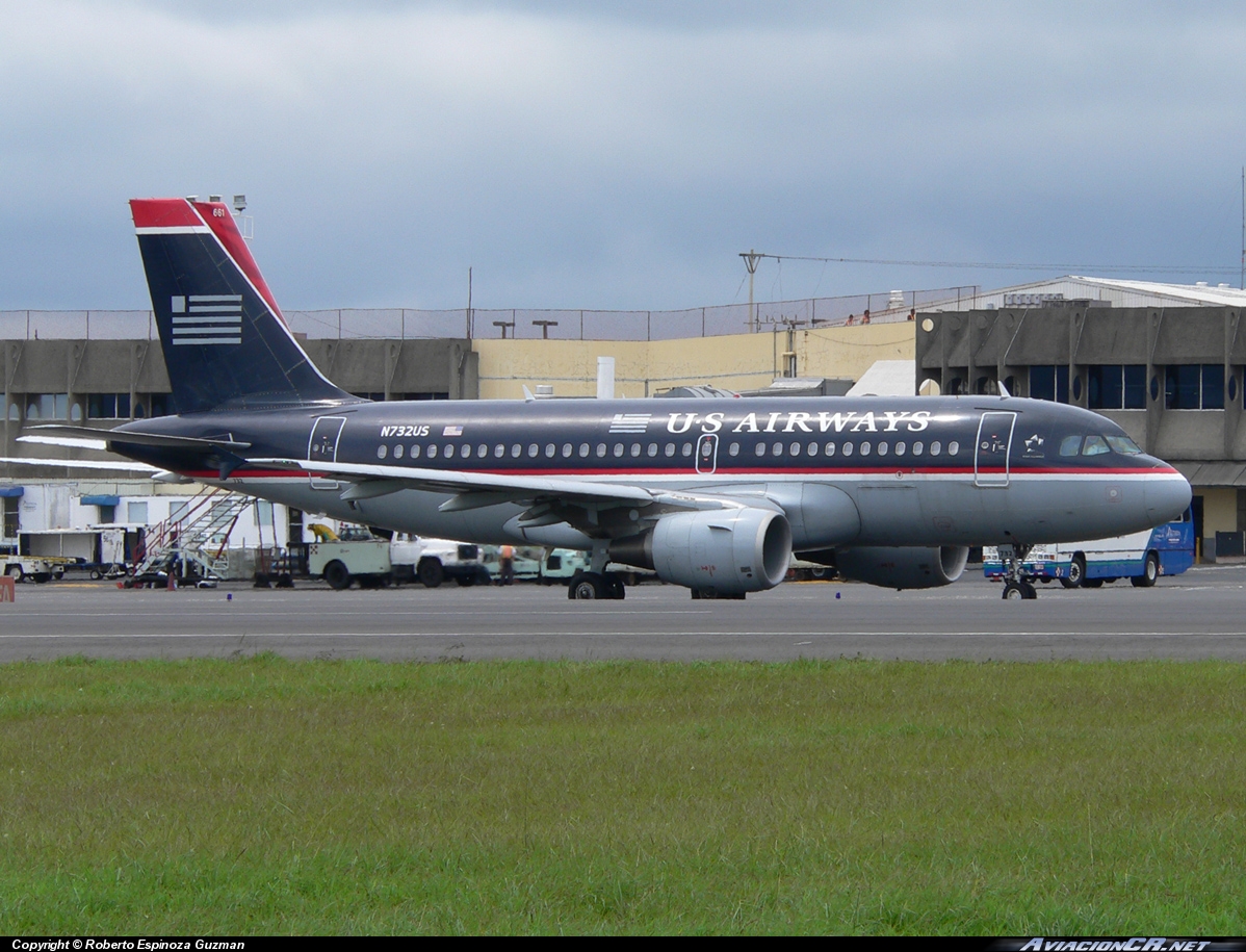 N732US - Airbus A319-112 - US Airways