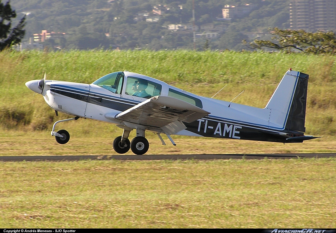 TI-AME - Grumman American AA-5A Cheetah - ECDEA - Escuela Costarricense de Aviación