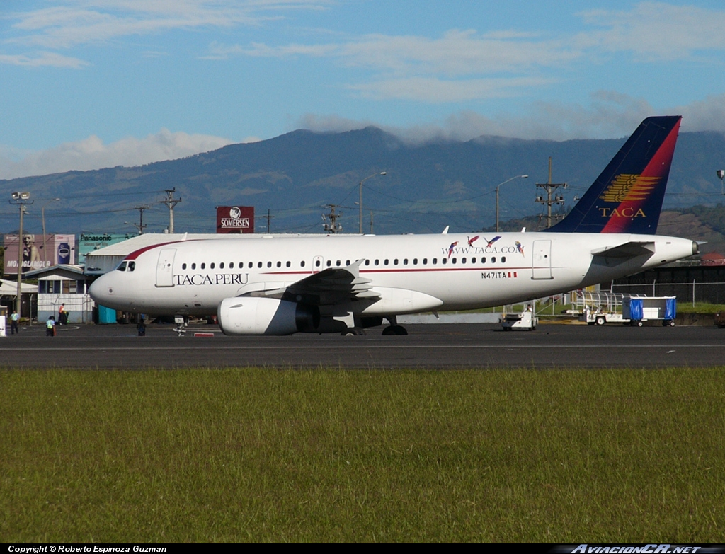 N471TA - Airbus A319-132 - TACA Perú
