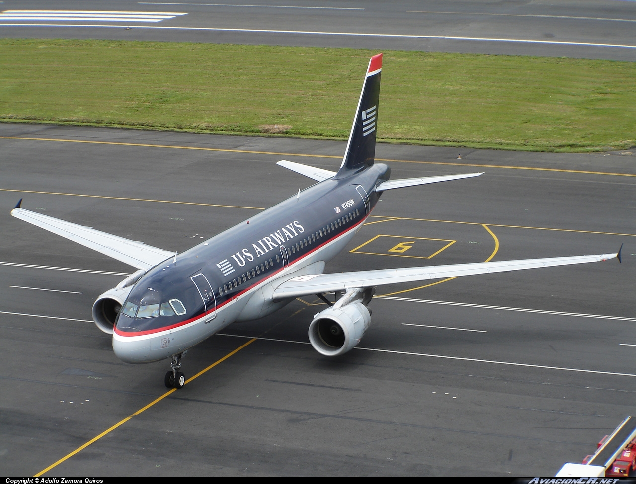 N745UW - Airbus A319-112 - US Airways