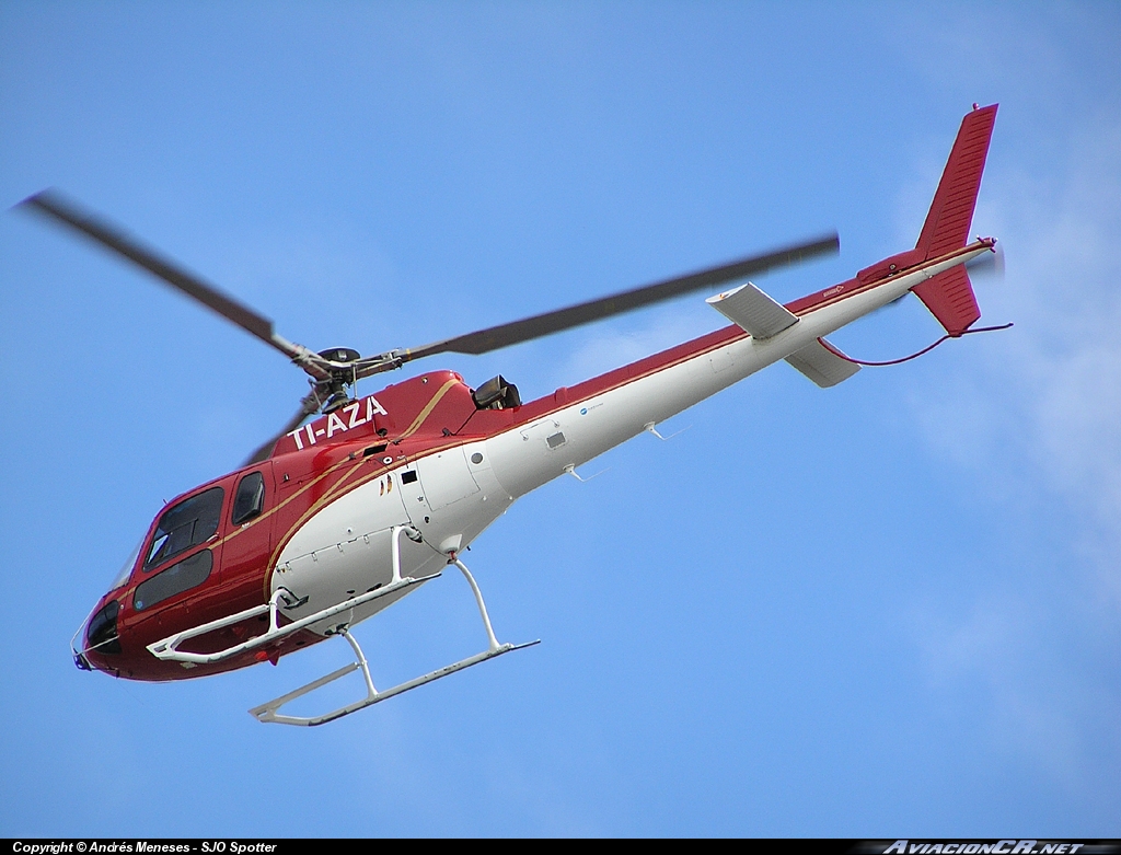 TI-AZA - Eurocopter AS 350BA Ecureuil - Privado