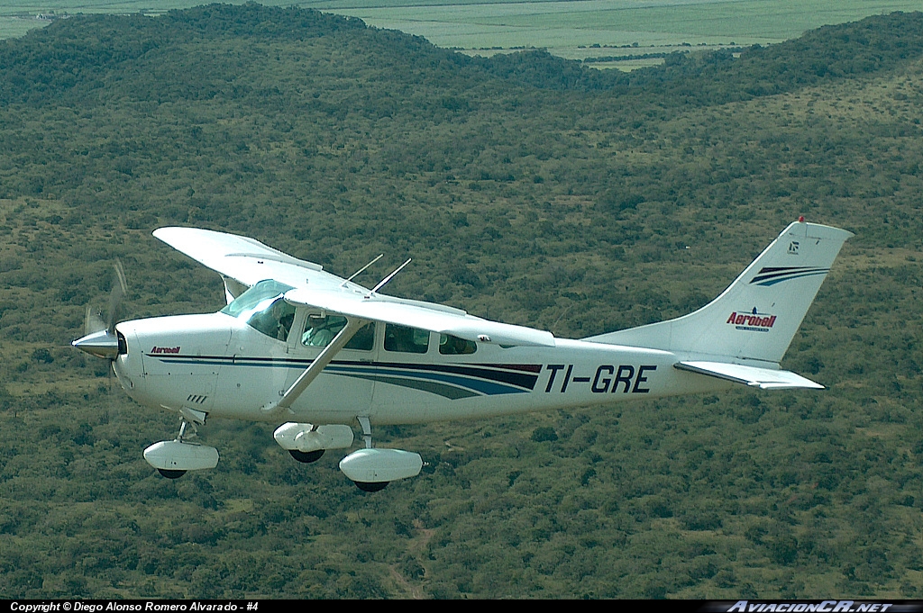TI-GRE - Cessna U206F Stationair II - Aerobell