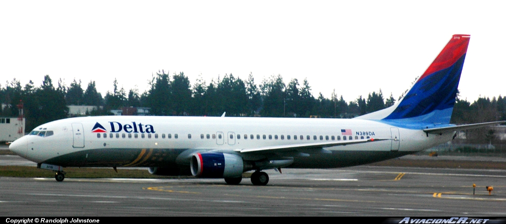 N389DA - Boeing 737-800 - Delta Air Lines