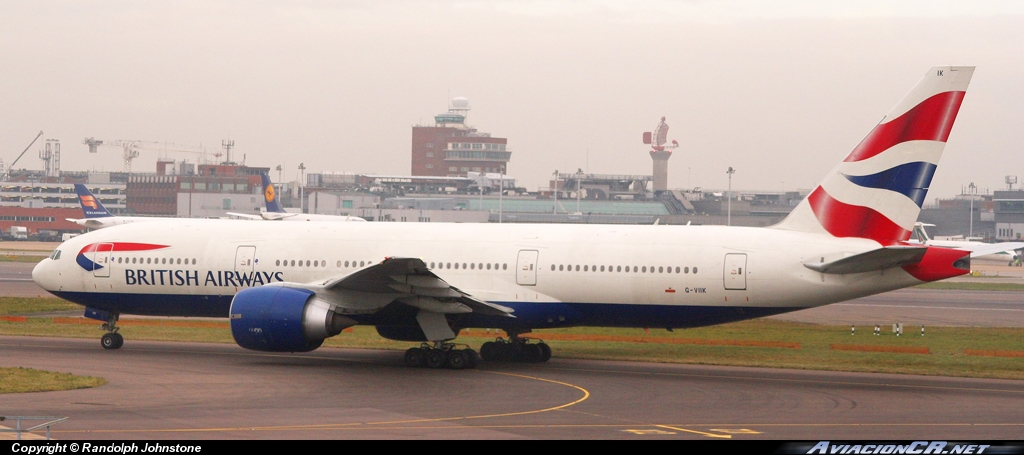 G-VIIK - Boeing 777-236(ER) - British Airways