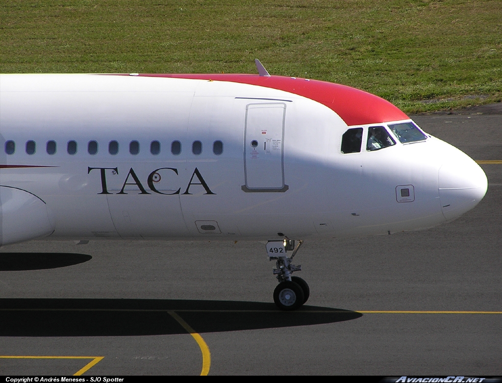 N492TA - Airbus A320-233 - TACA