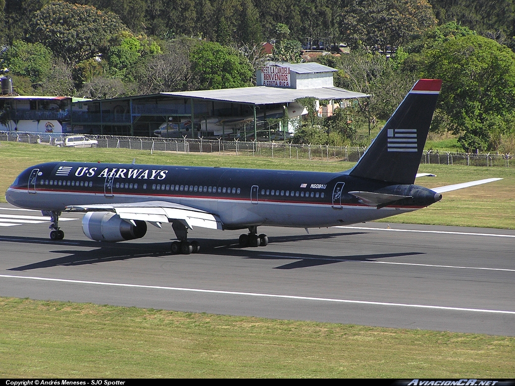 N608AU - Boeing 757-225 - US Airways