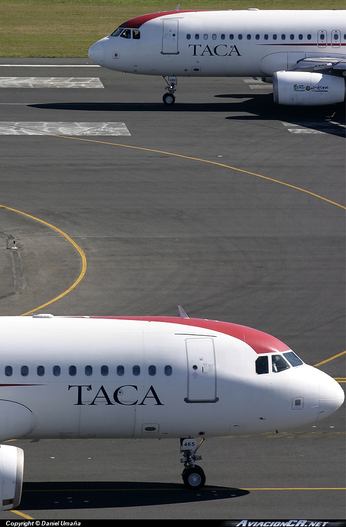 N465TA - Airbus A320-233 - TACA