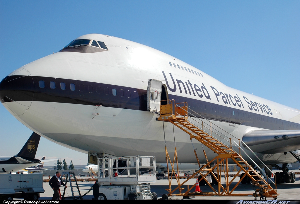 N523UP - Boeing 747-200F - UPS - United Parcel Service