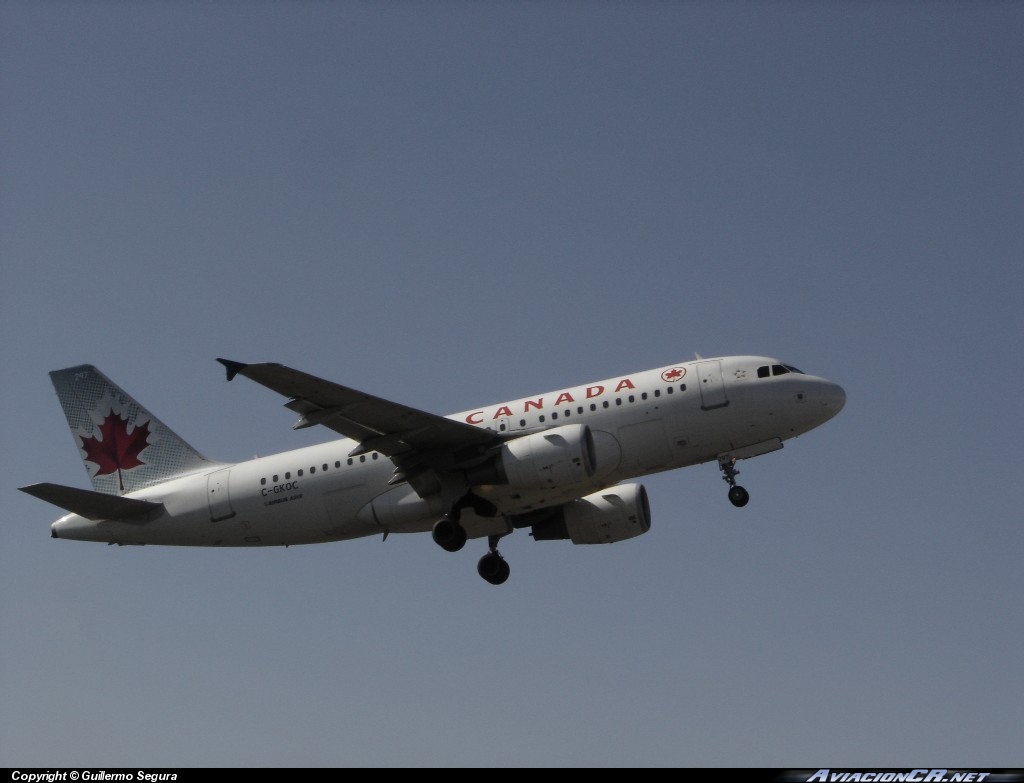 C-GKOC - Airbus A319-112 - Air Canada