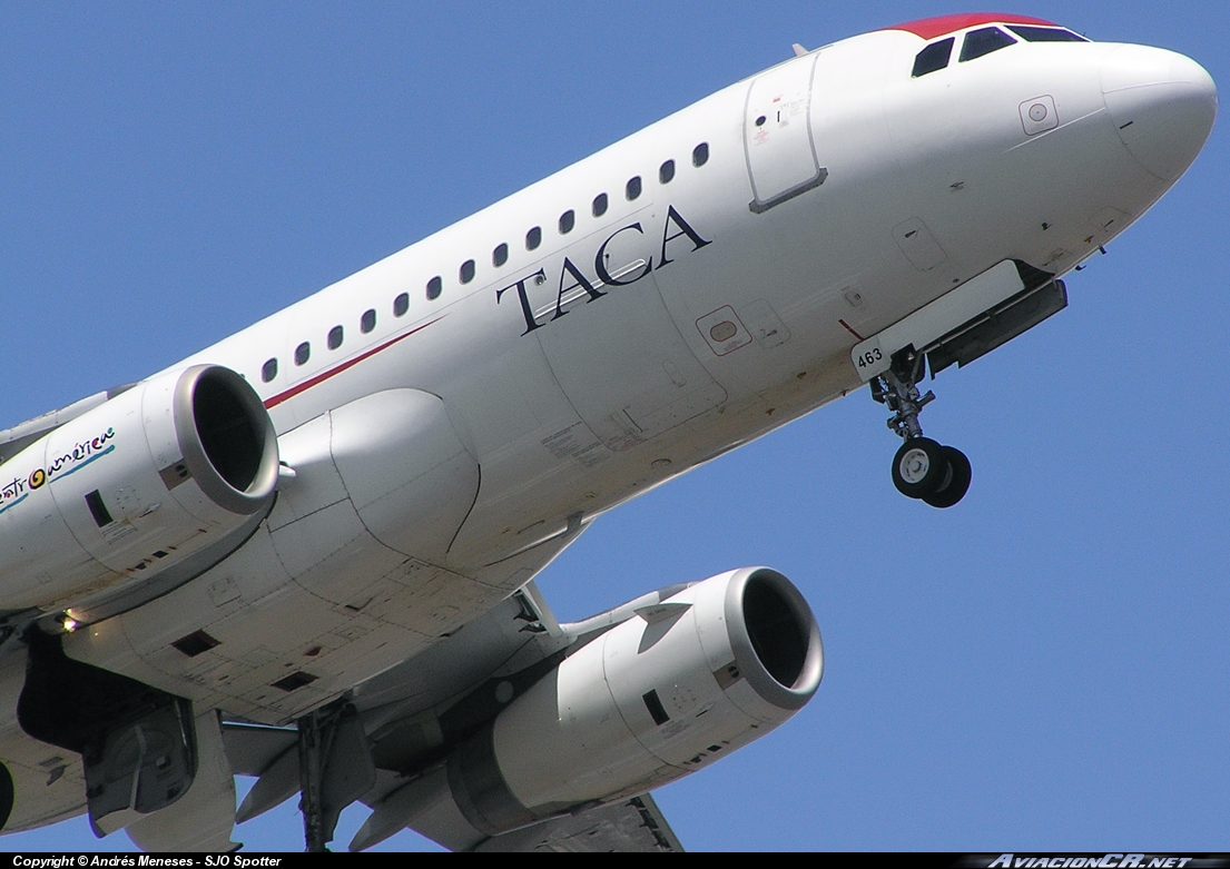 N463TA - Airbus A320-233 - TACA