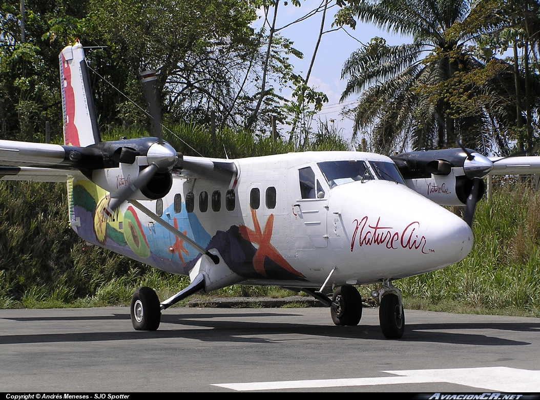 TI-AZV - De Havilland Canada DHC-6-300 Twin Otter - Nature Air