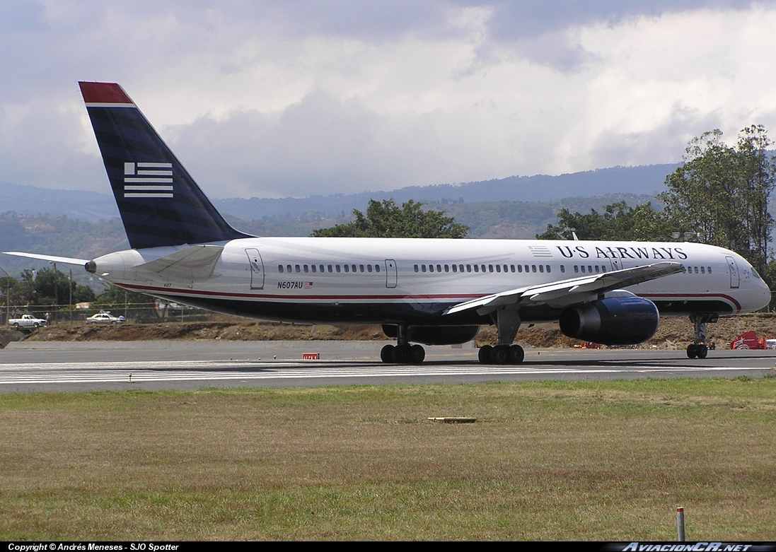 N607AU - Boeing 757-225 - US Airways