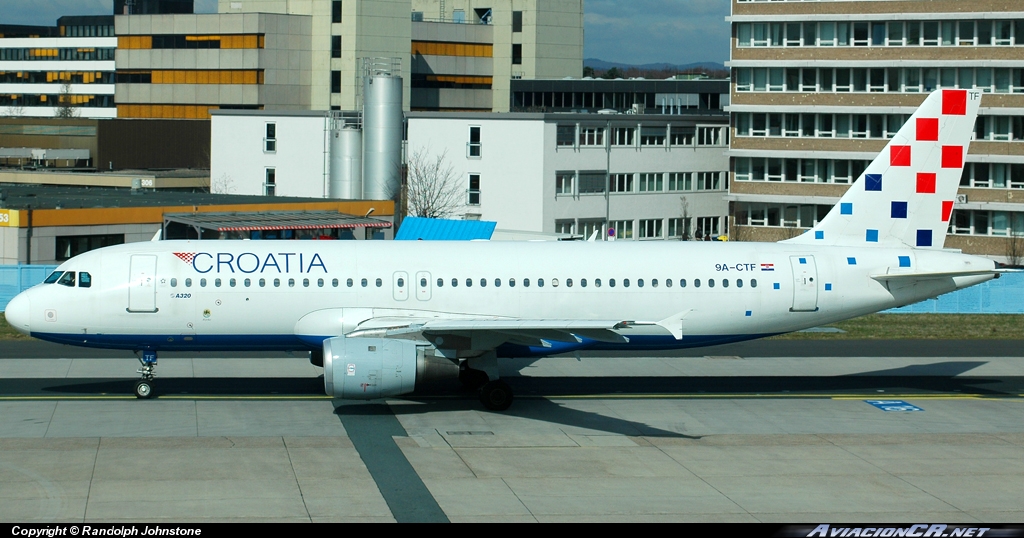 9A-CTF - Airbus A320-200 - Croatia Airlines