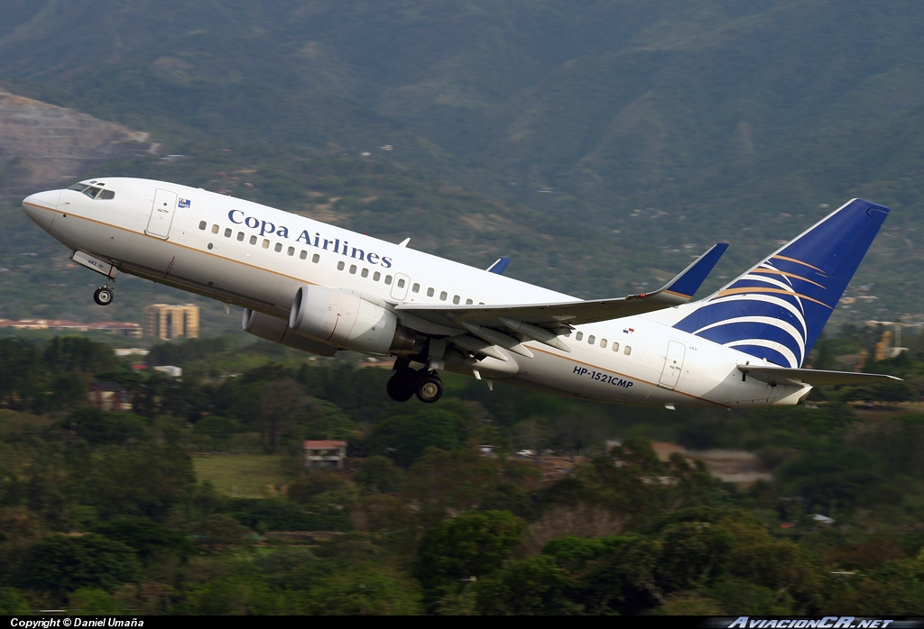 HP-1521CMP - Boeing 737-7V3 - Copa Airlines