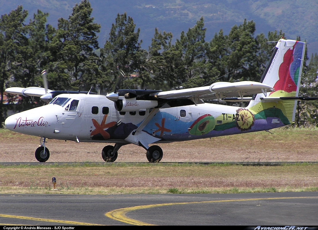 TI-AZV - De Havilland Canada DHC-6-300 Twin Otter - Nature Air
