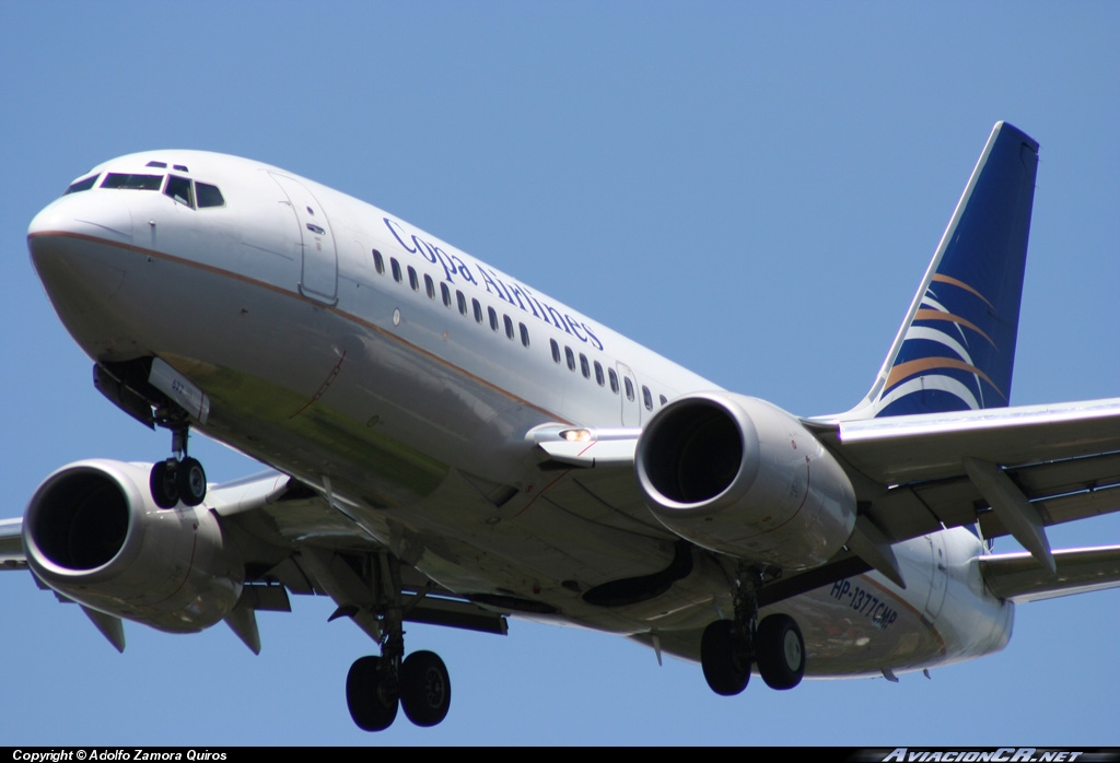 HP1377CMP - Boeing 737-700 - Copa Airlines