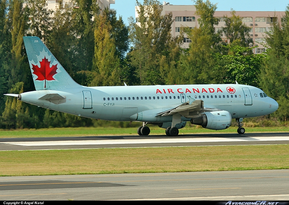C-FYJI - Airbus A319-114 - Air Canada
