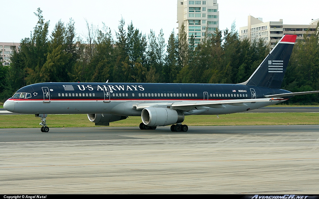 N610AU - Boeing 757-2B7 - US Airways