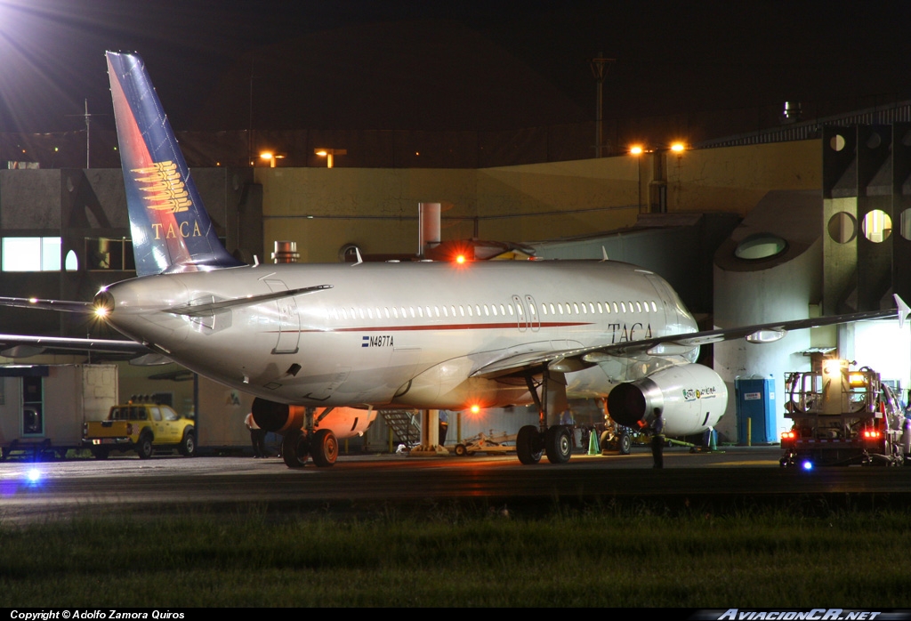 N487TA - Airbus A320-233 - TACA