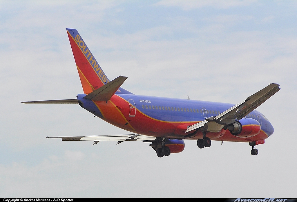 N658SW - Boeing 737-3L9 - Southwest Airlines