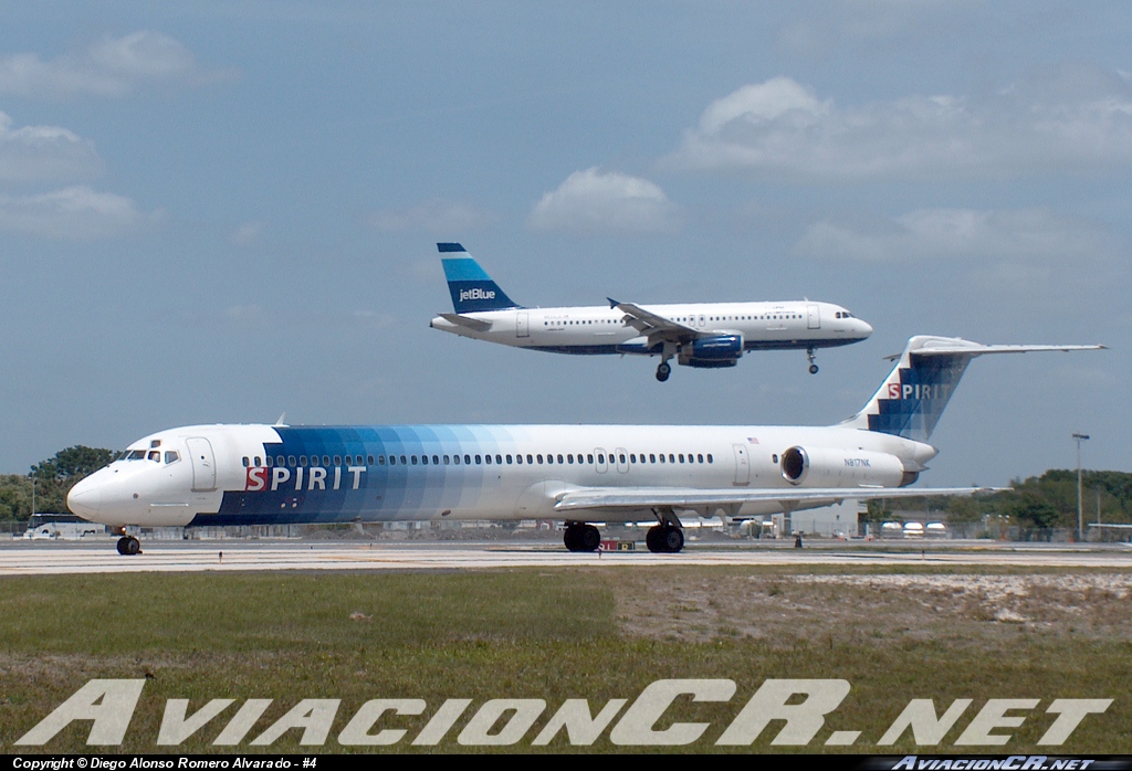 N817NK - McDonnell Douglas MD-82 - Spirit Airlines