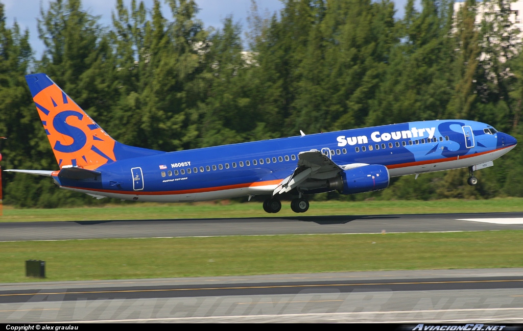 N806SY - Boeing 737-8Q8 - Sun Country