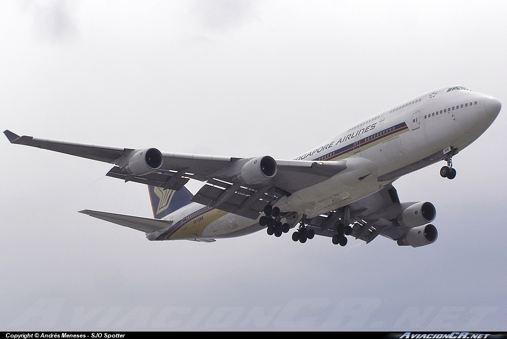 9V-SMM - Boeing 747-412(BCF) - Singapore Airlines