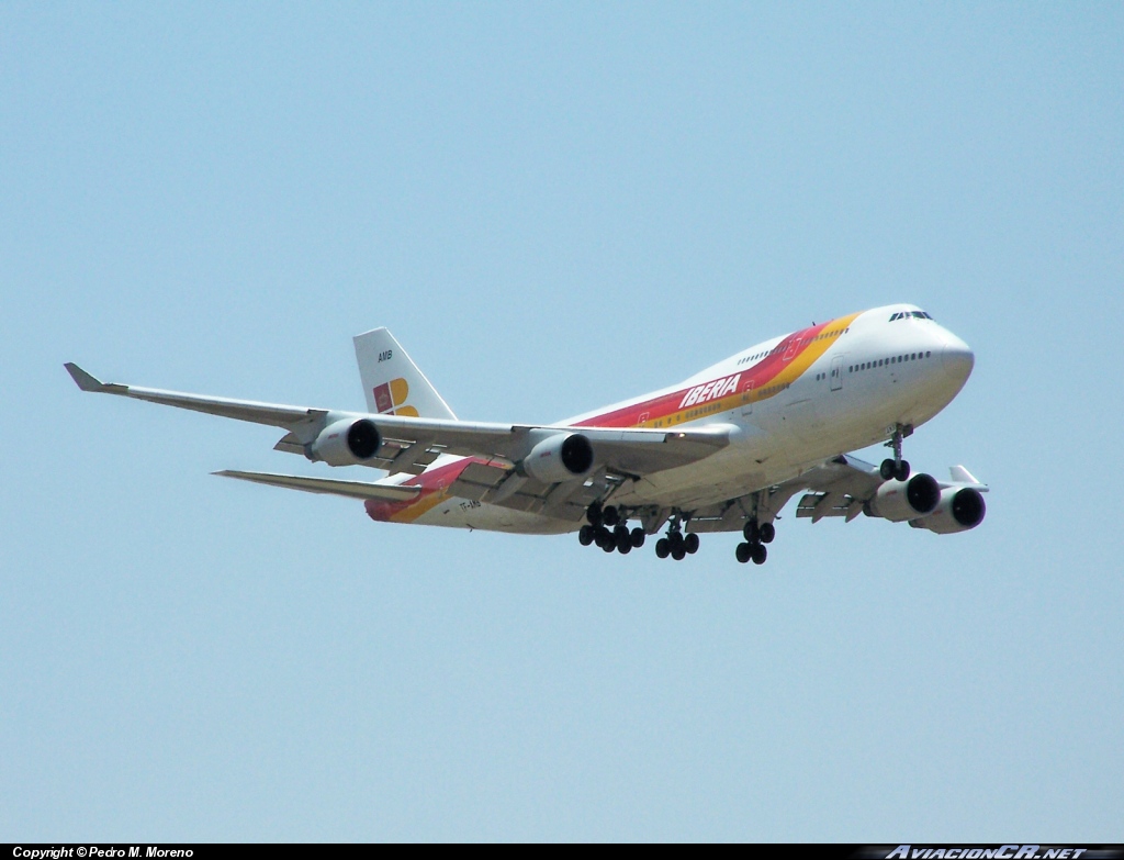 TF-AMB - Boeing 747 TF-AMB - Iberia