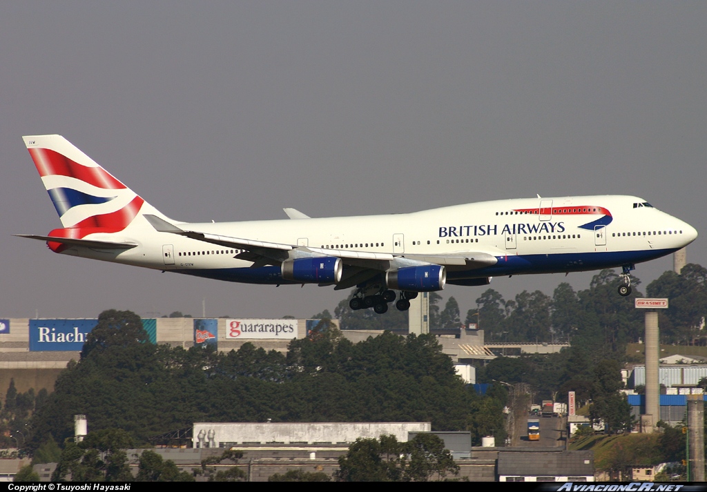 G-CIVW - Boeing 747-436 - British Airways