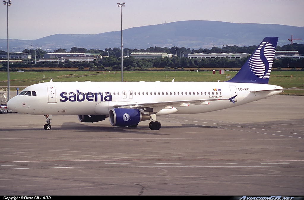 OO-SNJ - Airbus A320-214 - Sabena