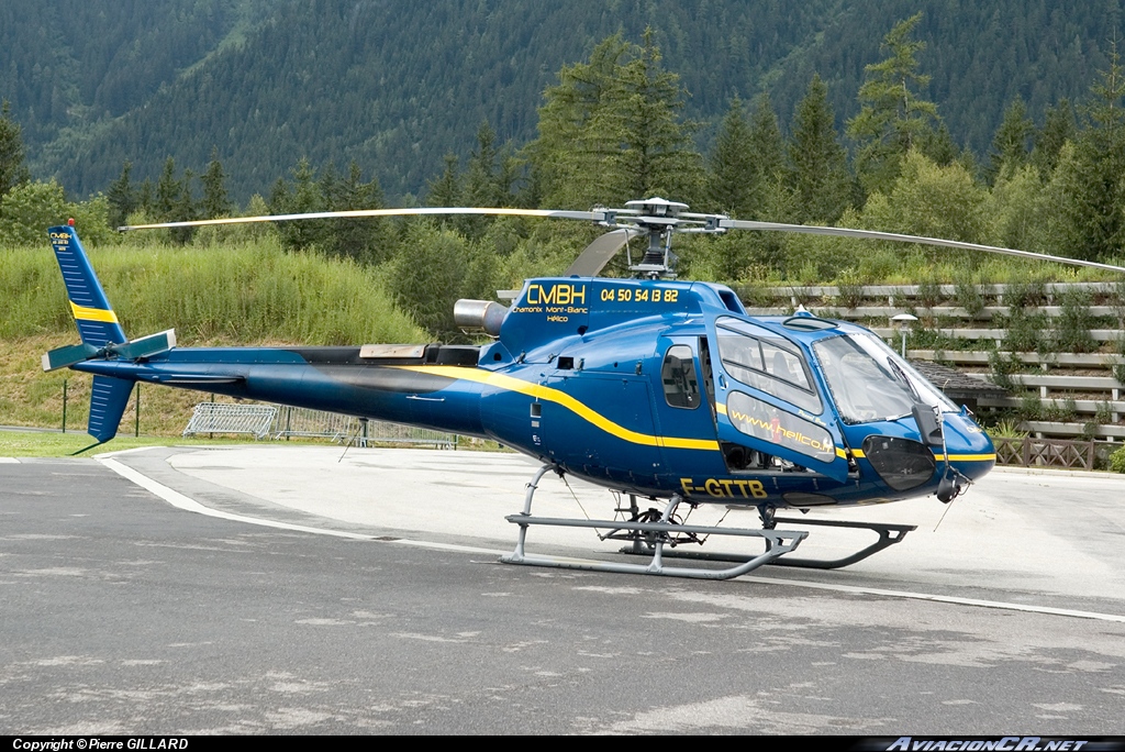 F-GTTB - Eurocopter AS350B3 Ecureuil - Chamonix-Mont-Blanc Hélicoptères