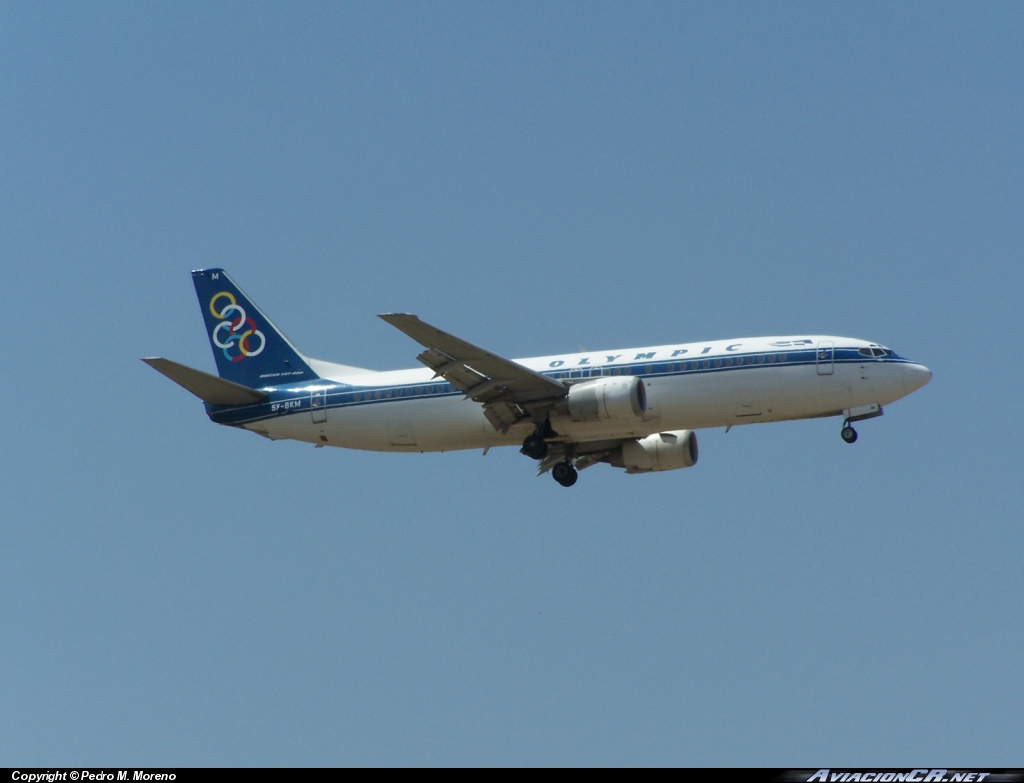 SX-BKM - Boeing 737-4Q8 - Olympic Airlines