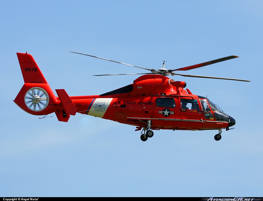 6570 - Aerospatiale HH-65B Dolphin (SA-366G-1) - USA - Coast Guard