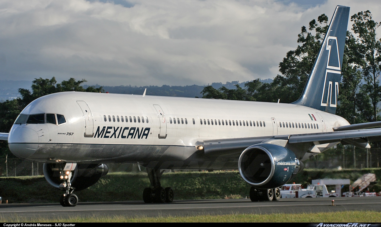 N380RM - Boeing 757-2Q8 - Mexicana