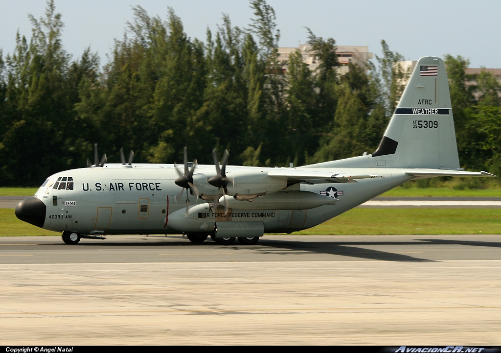 995309 - Lockheed C-130 Hercules - Weather - USAF - United States Air Force - Fuerza Aerea de EE.UU