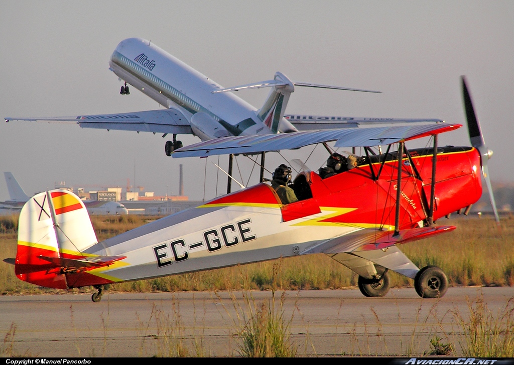 EC-GCE - Bücker Bü-1.131E Jungmann - Fundación Aérea de la Comunidad Valenciana