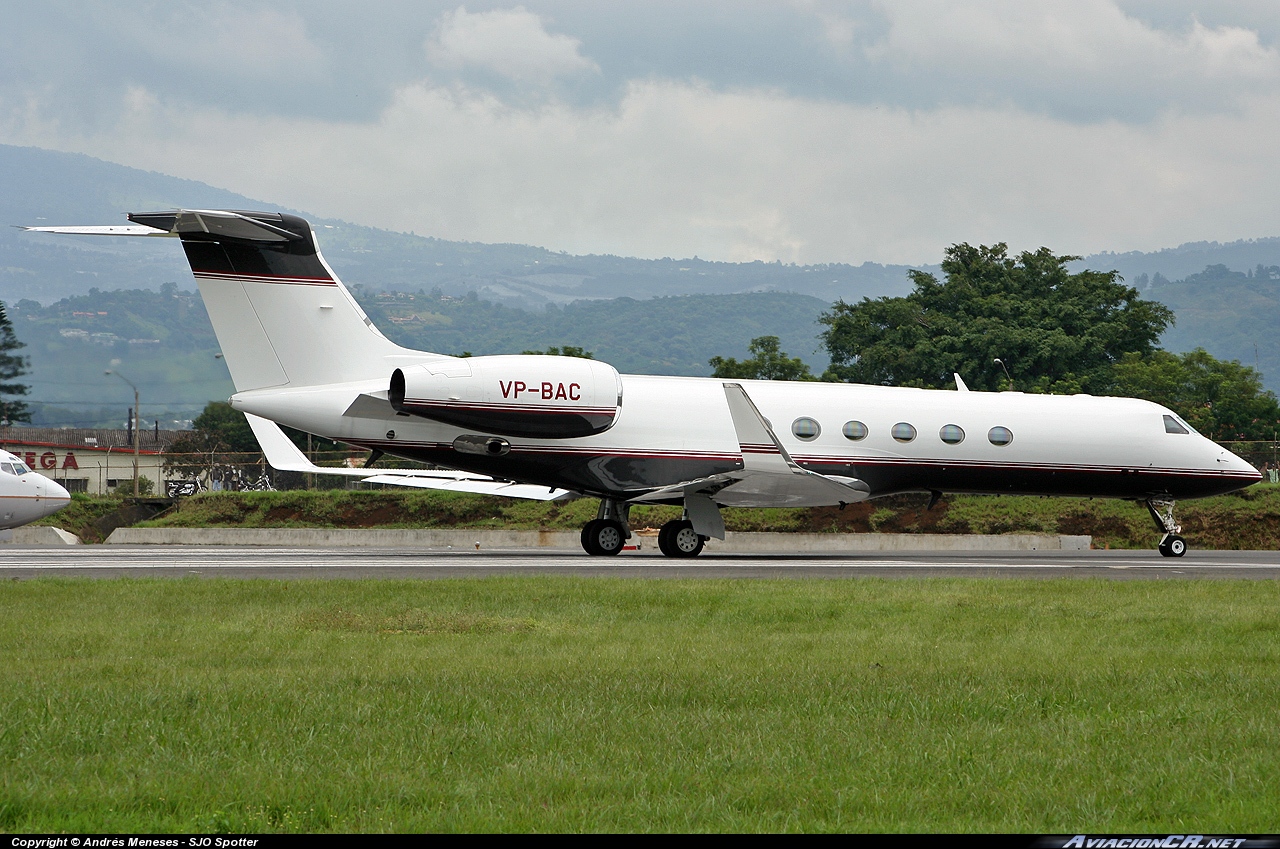 VP-BAC - Gulfstream V - Privado