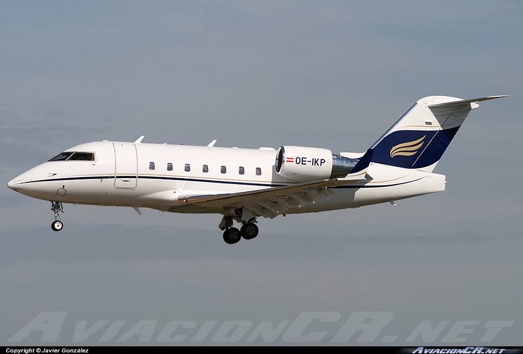 OE-IKP - Bombardier CL-600-2B16 Challenger 604 - Amira Air