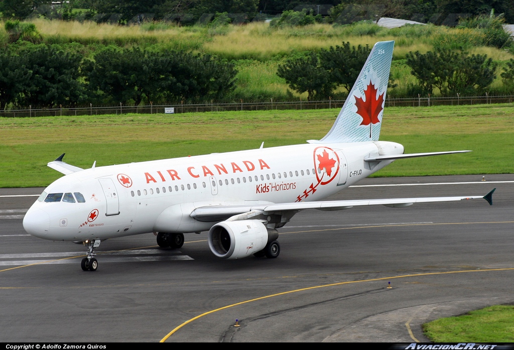 C-FYJD - Airbus A319-114 - Air Canada