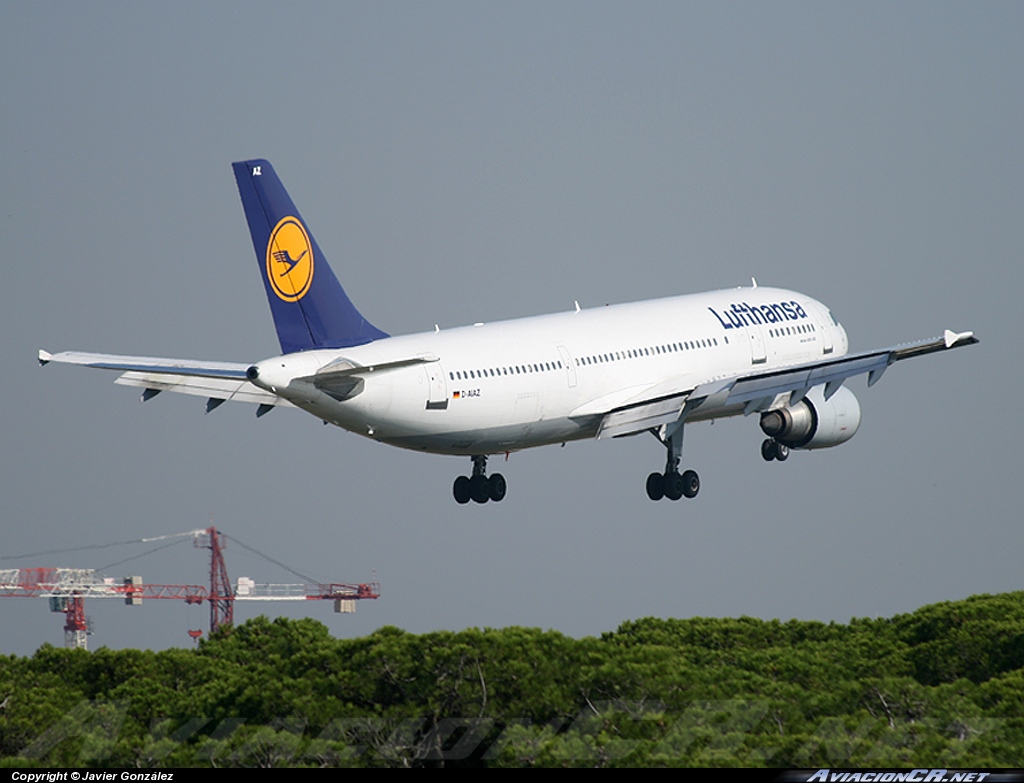 D-AIAZ - Airbus A300B4-605R - Lufthansa