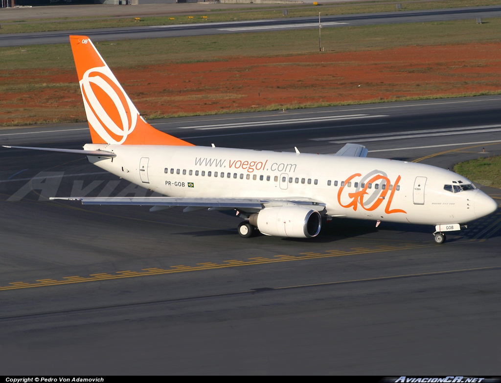 PR-GOB - Boeing 737-700 - Gol Transportes Aereos