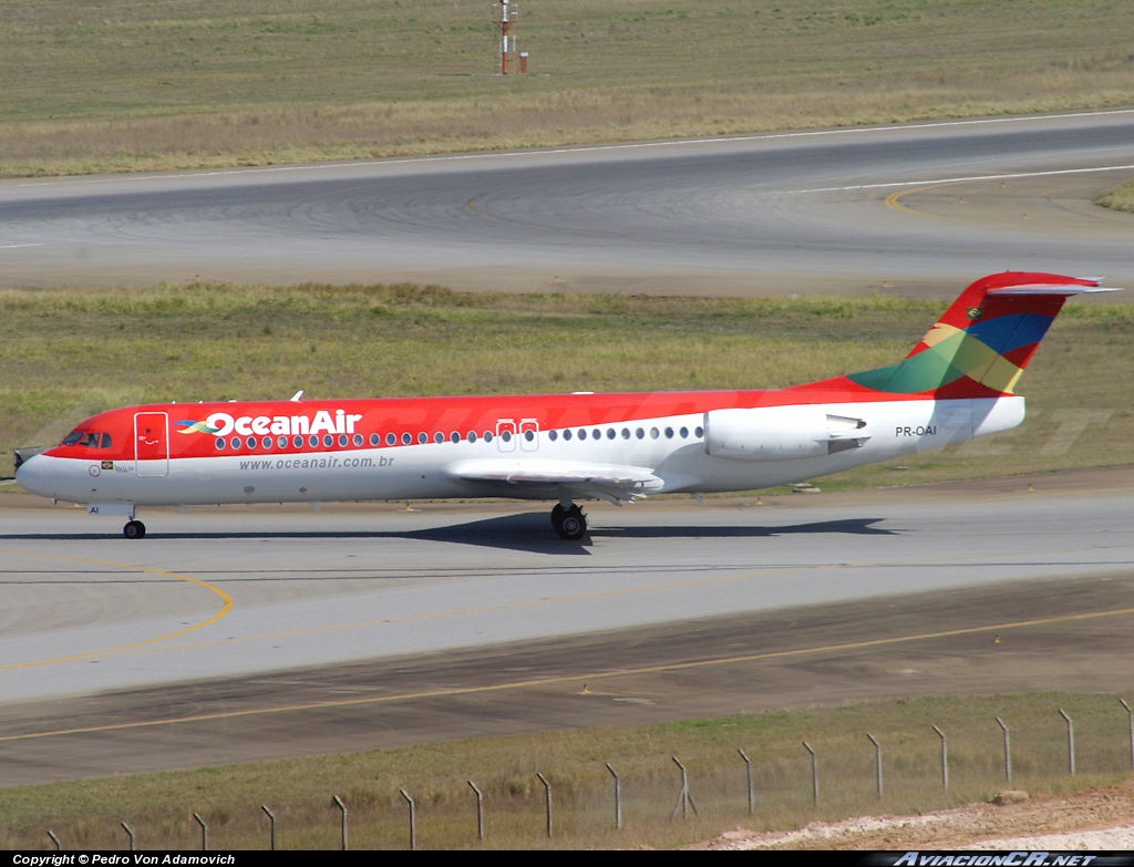 PR-OAI - Fokker F-100 - Oceanair