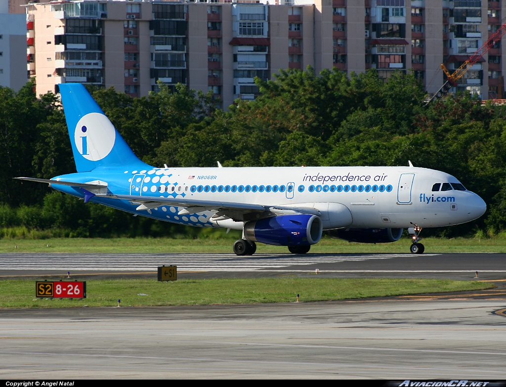 N806BR - Airbus A319-100 - Independence Air