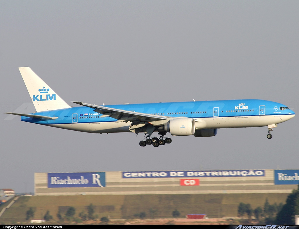 PH-BQC - Boeing 777-206(ER) - KLM Royal Dutch Airlines