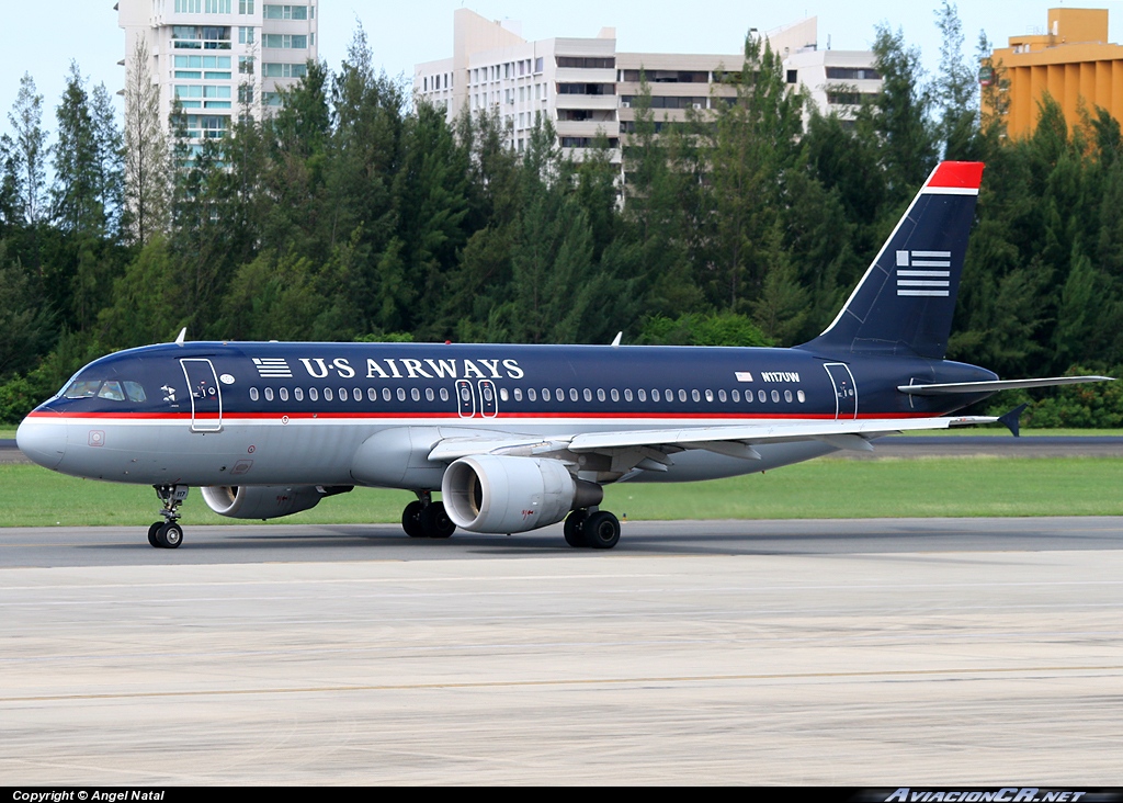 N117UW - Airbus A320-214 - US Airways