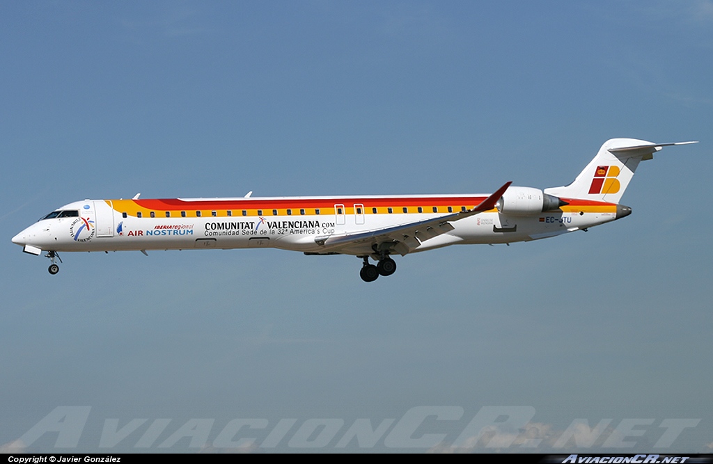EC-JTU - Bombardier CRJ900 - Iberia Regional (Air Nostrum)