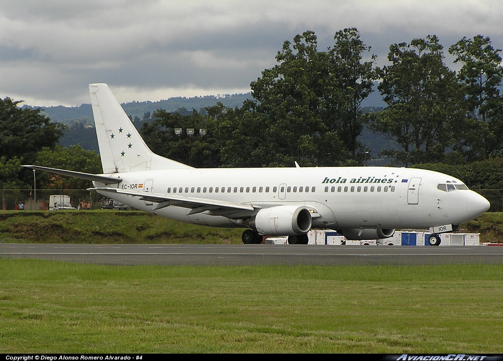 EC-IOR - Boeing 737-382 - Hola Airlines