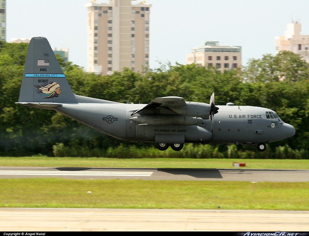 88-0810 - Lockheed C-130 Hercules - USA-National Guard - Oklahoma